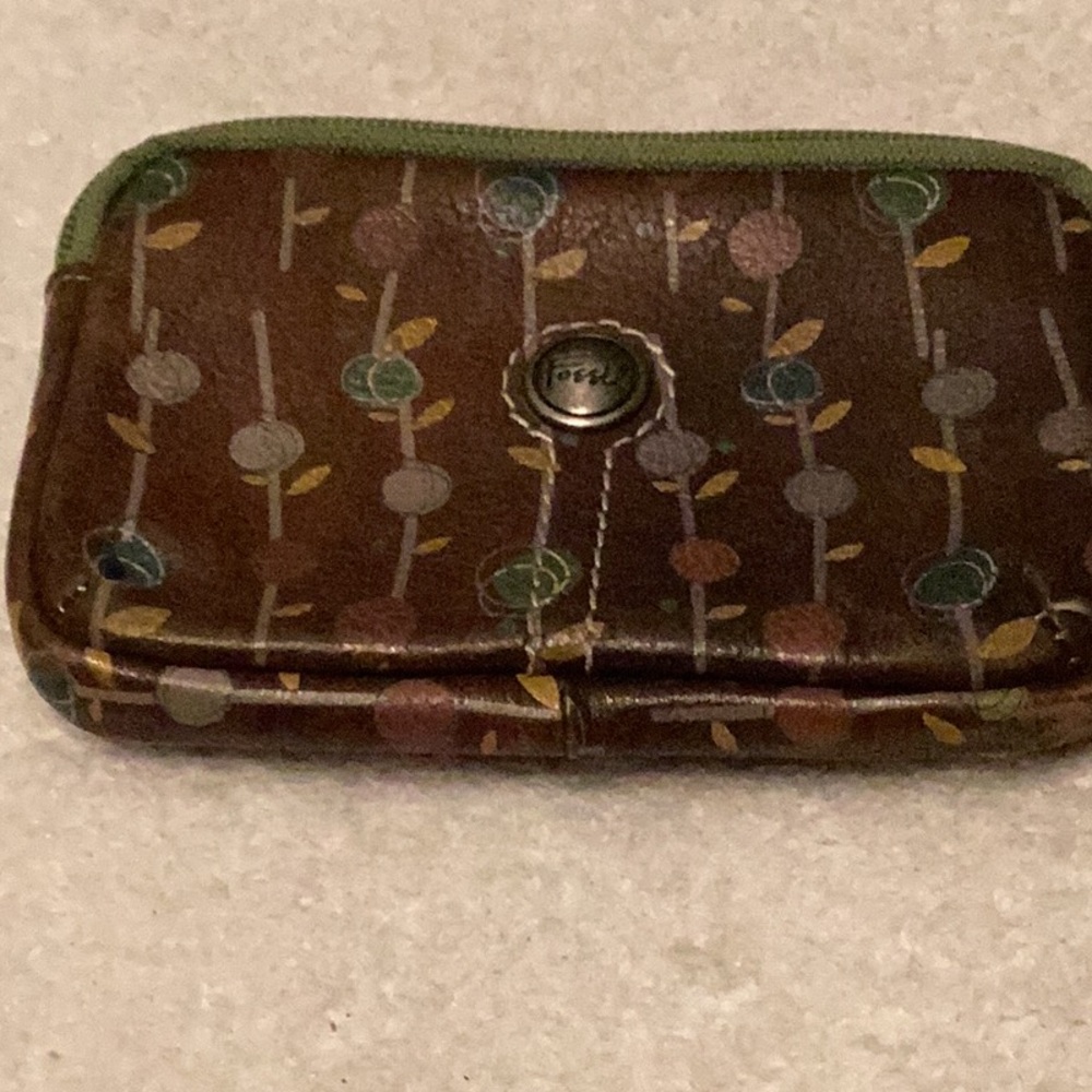 Fossil Brown Coin Purse Vintage - Picture 5 of 13